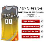 Custom Individualized Gradient Star Graffiti Pattern Sports Uniform Basketball Jersey Add Logo Number