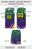 Custom Individualized Gradient Star Graffiti Pattern Sports Uniform Basketball Jersey Printed Logo Number