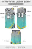 Custom Individualized Gradient Star Graffiti Pattern Sports Uniform Basketball Jersey Printed Logo Number