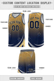 Custom Individualized Gradient Star Graffiti Pattern Sports Uniform Basketball Jersey Add Logo Number