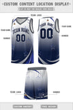 Custom Individualized Gradient Star Graffiti Pattern Sports Uniform Basketball Jersey Add Logo Number