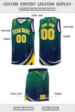 Custom Individualized Gradient Star Graffiti Pattern Sports Uniform Basketball Jersey Add Logo Number
