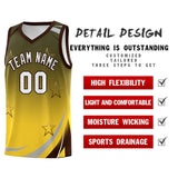 Custom Personalized Gradient Star Graffiti Pattern Sports Uniform Basketball Jersey Add Logo Number