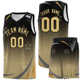 Custom Personalized Gradient Star Graffiti Pattern Sports Uniform Basketball Jersey Add Logo Number