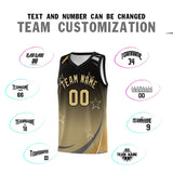 Custom Personalized Gradient Star Graffiti Pattern Sports Uniform Basketball Jersey Add Logo Number