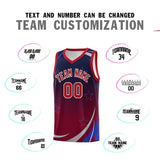 Custom Personalized Gradient Star Graffiti Pattern Sports Uniform Basketball Jersey Text Logo Number