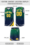 Custom Personalized Gradient Star Graffiti Pattern Sports Uniform Basketball Jersey Add Logo Number