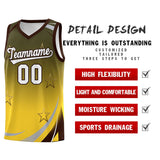 Custom Tank Top Gradient Star Graffiti Pattern Sports Uniform Basketball Jersey For Unisex