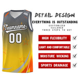 Custom Tank Top Gradient Star Graffiti Pattern Sports Uniform Basketball Jersey For Unisex