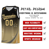 Custom Tank Top Gradient Star Graffiti Pattern Sports Uniform Basketball Jersey For Unisex