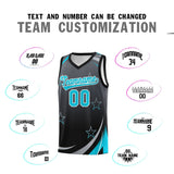 Custom Tank Top Gradient Star Graffiti Pattern Sports Uniform Basketball Jersey For Unisex
