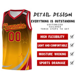 Custom Tank Top Gradient Star Graffiti Pattern Sports Uniform Basketball Jersey For Adult