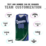Custom Tank Top Gradient Star Graffiti Pattern Sports Uniform Basketball Jersey For Youth