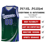 Custom Tank Top Gradient Star Graffiti Pattern Sports Uniform Basketball Jersey For Youth