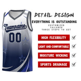 Custom Tank Top Gradient Star Graffiti Pattern Sports Uniform Basketball Jersey For Unisex