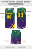 Custom Traditional Gradient Star Graffiti Pattern Sports Uniform Basketball Jersey Printed Logo Number