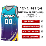 Custom Traditional Gradient Star Graffiti Pattern Sports Uniform Basketball Jersey Text Logo Number