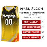 Custom Traditional Gradient Star Graffiti Pattern Sports Uniform Basketball Jersey Printed Logo Number
