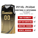 Custom Traditional Gradient Star Graffiti Pattern Sports Uniform Basketball Jersey Add Logo Number