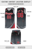 Custom Traditional Gradient Star Graffiti Pattern Sports Uniform Basketball Jersey Text Logo Number