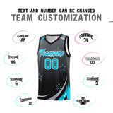 Custom Traditional Gradient Star Graffiti Pattern Sports Uniform Basketball Jersey Add Logo Number