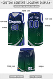 Custom Traditional Gradient Star Graffiti Pattern Sports Uniform Basketball Jersey Text Logo Number