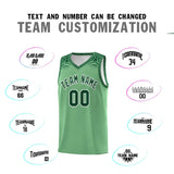 Custom Green Green Personalized Indians Print Sets Sports Uniform Basketball Jersey
