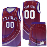 Custom Personalized Galaxy Graffiti Pattern Sports Uniform Basketball Jersey Printed Team Logo