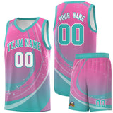 Custom Personalized Galaxy Graffiti Pattern Sports Uniform Basketball Jersey Text Team Logo