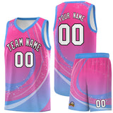 Custom Personalized Tank Top Galaxy Graffiti Pattern Sports Uniform Basketball Jersey For Youth