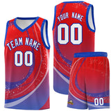 Custom Personalized Tank Top Galaxy Graffiti Pattern Sports Uniform Basketball Jersey For Adult