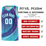 Custom Personalized Tank Top Galaxy Graffiti Pattern Sports Uniform Basketball Jersey For Adult