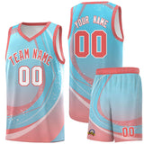 Custom Personalized Tank Top Galaxy Graffiti Pattern Sports Uniform Basketball Jersey For Youth