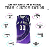 Custom Personalized Tank Top Galaxy Graffiti Pattern Sports Uniform Basketball Jersey For Youth
