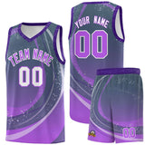 Custom Personalized Tank Top Galaxy Graffiti Pattern Sports Uniform Basketball Jersey For Unisex