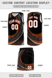 Custom Personalized Tank Top Galaxy Graffiti Pattern Sports Uniform Basketball Jersey For Youth