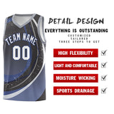 Custom Personalized Tank Top Galaxy Graffiti Pattern Sports Uniform Basketball Jersey For Youth