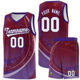 Custom Personalized Tailor Made Galaxy Graffiti Pattern Sports Uniform Basketball Jersey For Adult