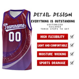 Custom Personalized Tailor Made Galaxy Graffiti Pattern Sports Uniform Basketball Jersey For Adult