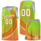 Custom Personalized Galaxy Graffiti Pattern Sports Uniform Basketball Jersey For Youth