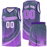Custom Personalized Tailor Made Galaxy Graffiti Pattern Sports Uniform Basketball Jersey For Youth