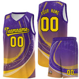 Custom Personalized Hip Hop Galaxy Graffiti Pattern Sports Uniform Basketball Jersey For Adult