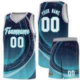 Custom Personalized Galaxy Graffiti Pattern Sports Uniform Basketball Jersey Printed Logo Number