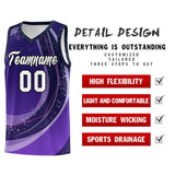 Custom Personalized Tailor Made Galaxy Graffiti Pattern Fashion Sports Uniform Basketball Jersey