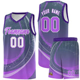 Custom Personalized Tank Top Galaxy Graffiti Pattern Fashion Sports Uniform Basketball Jersey