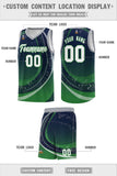 Custom Personalized Tank Top Galaxy Graffiti Pattern Fashion Sports Uniform Basketball Jersey