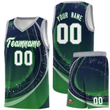 Custom Personalized Tank Top Galaxy Graffiti Pattern Fashion Sports Uniform Basketball Jersey
