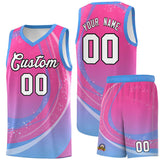 Custom Personalized Galaxy Graffiti Pattern Sports Uniform Basketball Jersey For Unisex