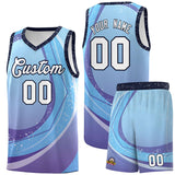 Custom Personalized Galaxy Graffiti Pattern Sports Uniform Basketball Jersey For Unisex