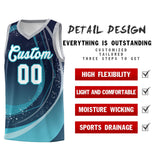 Custom Personalized Tank Top Galaxy Graffiti Pattern Sports Uniform Basketball Jersey
